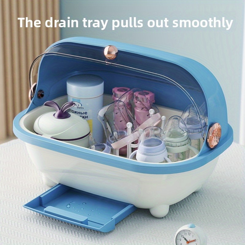 Baby Food Jars With Lids - Babyfles-opbergdoos met deksel, transparante aanrecht-organizer, afneembaar