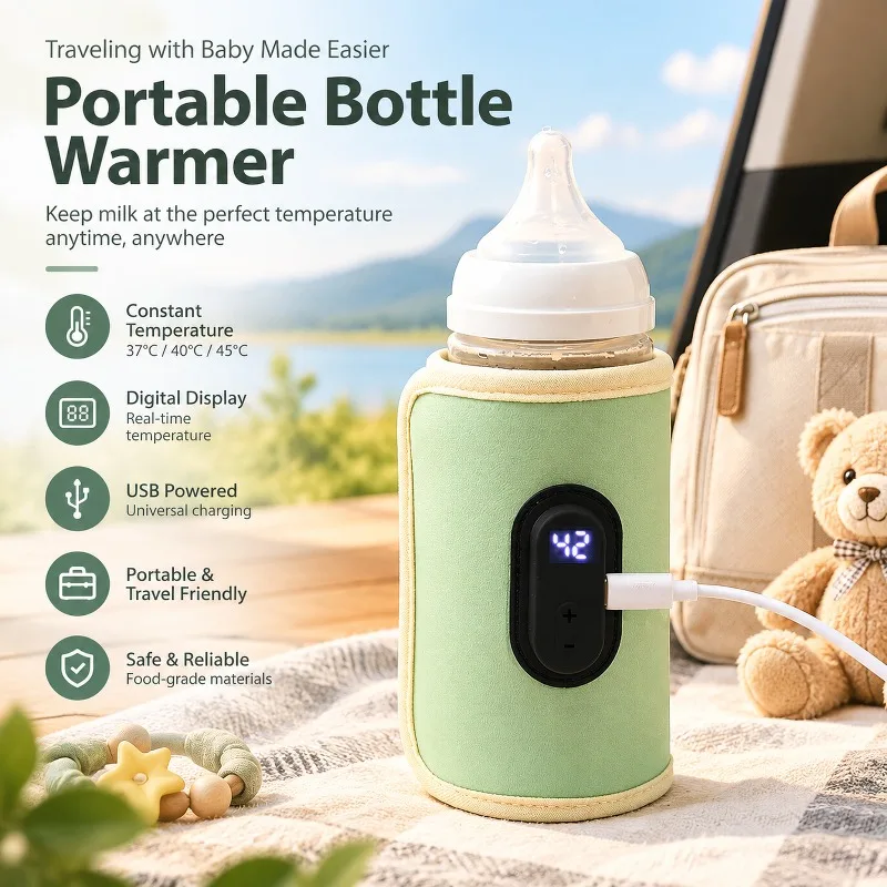Draagbare USB-fleswarmer voor  - Baby Food Warmer recensie en prijs