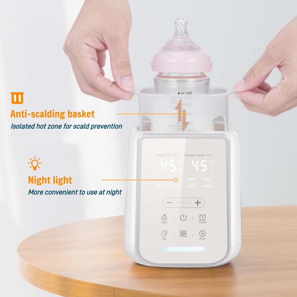 8In1 Babyfles Moedermelk Warme - Baby Food Warmer recensie en prijs