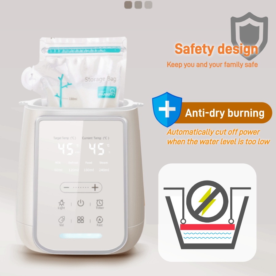 8In1 Babyfles Moedermelk Warme - Baby Food Warmer recensie en prijs