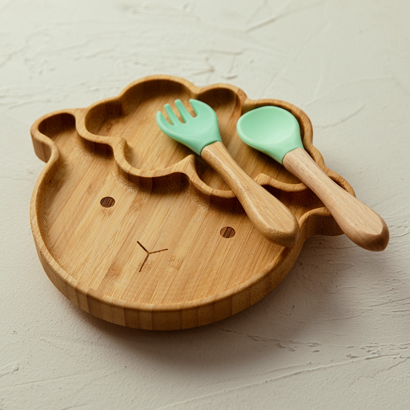 4Pcs Kinderen Servies Zuig Pla - Baby Food Menu recensie en prijs