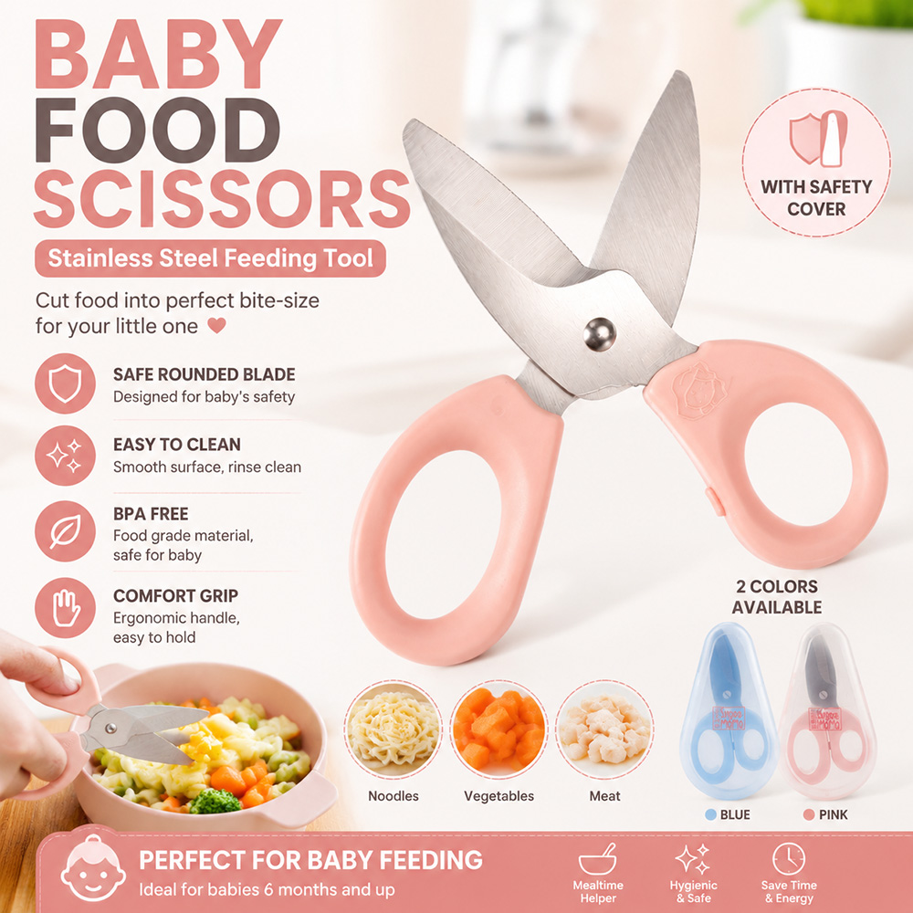 Babyvoedingsschaar Roestvrij s - Baby Food Scissors recensie en prijs